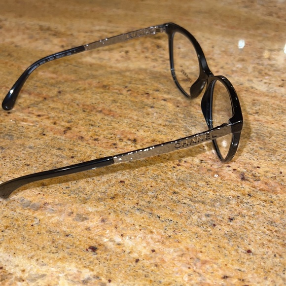 Chanel 3410 c.501 54-17-140 made in Italy authentic eyewear eyeglasses - Picture 6 of 7